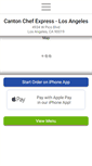 Mobile Screenshot of cantonchefexpress.com